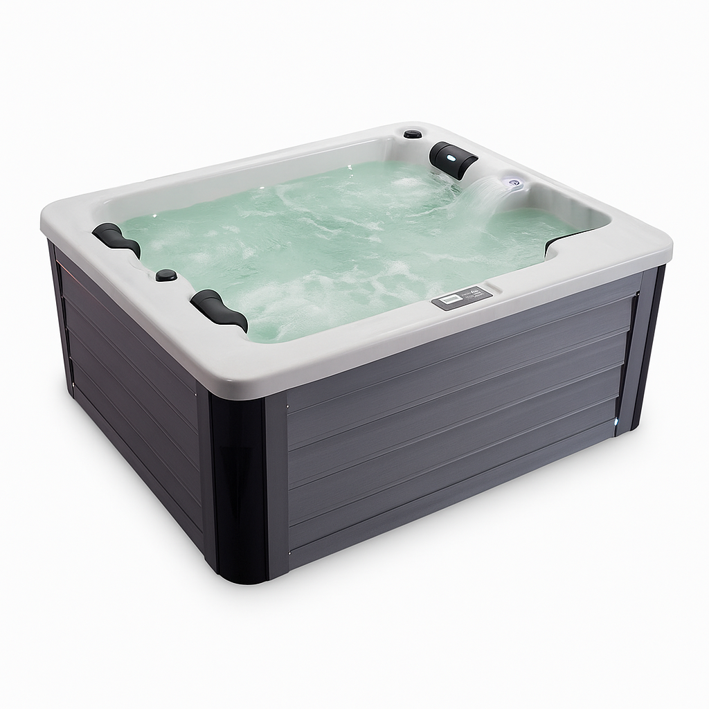 Aquaterra™ Dual-Lounger HydroSpa 42-Jet Therapeutic Tub
